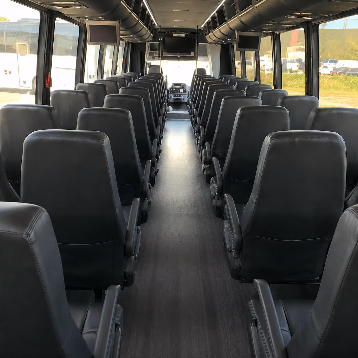 edmond 30 passenger minibus inside