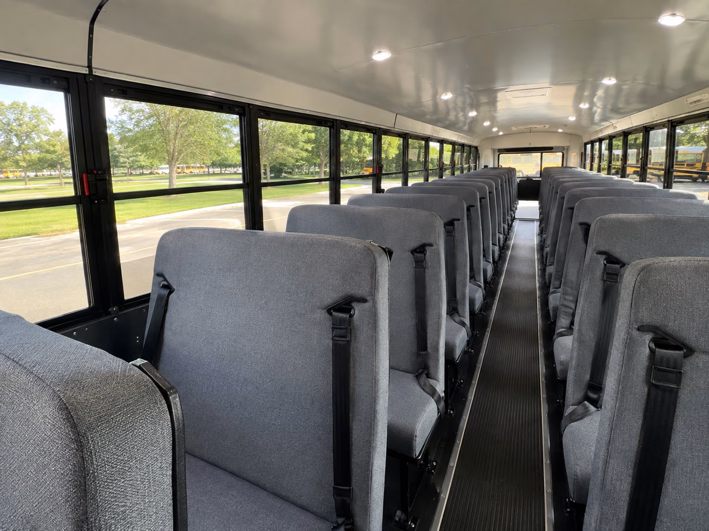 edmond school bus interior