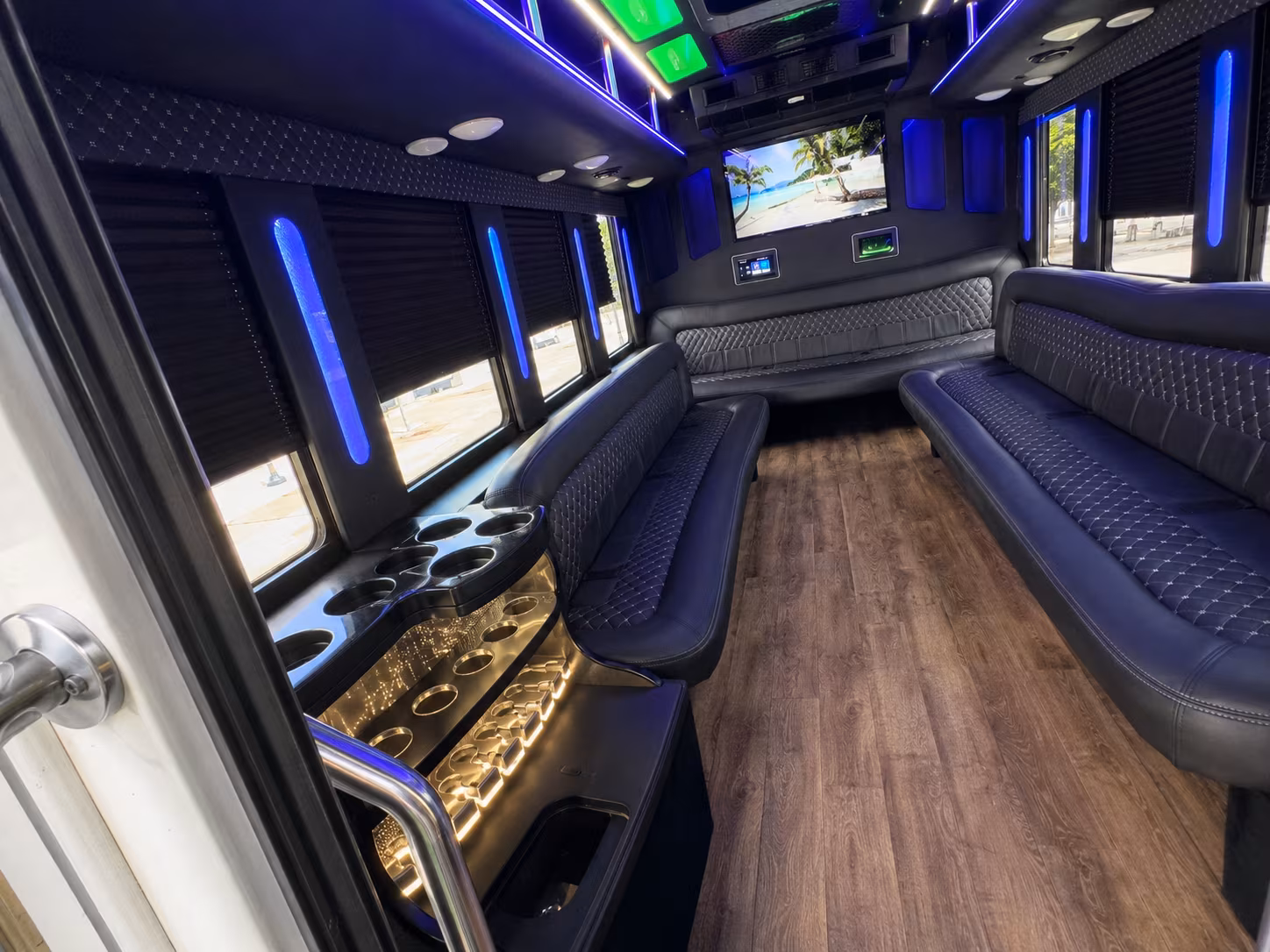 edmond sporting event party bus rental