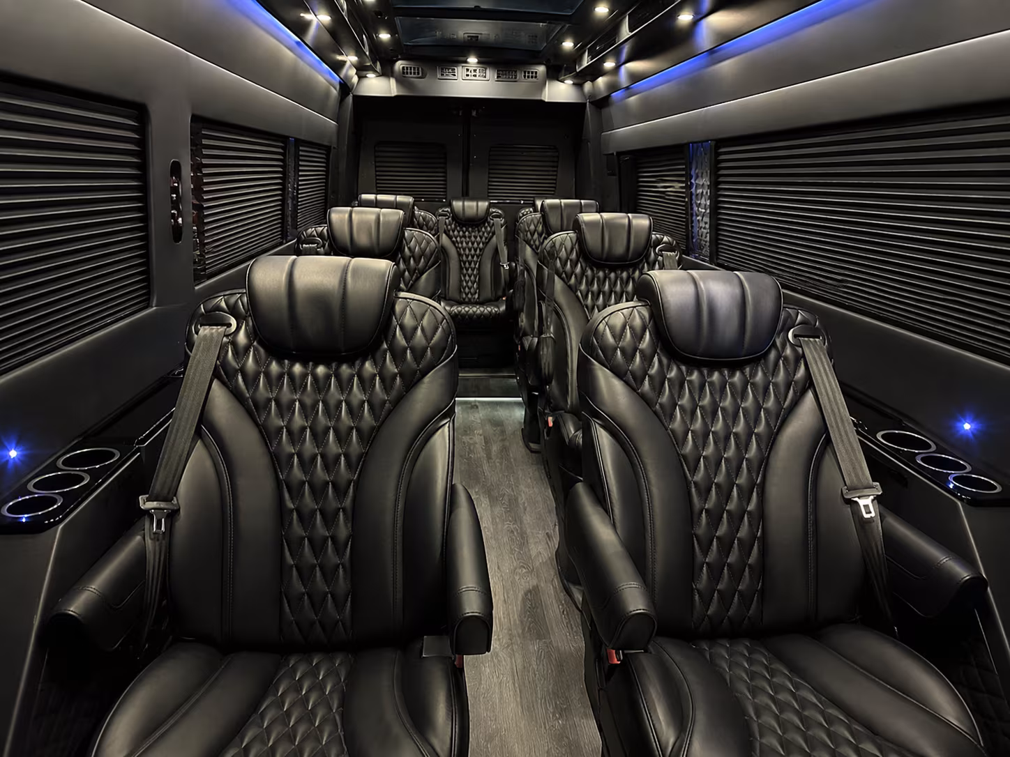 edmond sprinter van with driver interior