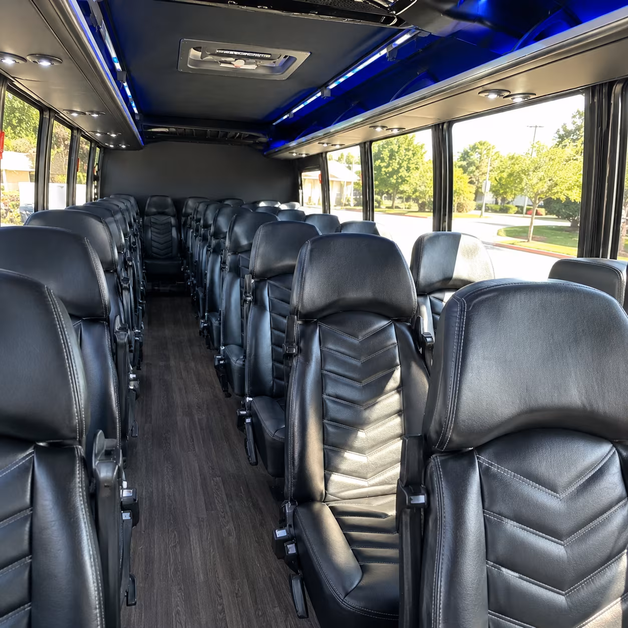 minibuses for smaller breakout groups and vip convention transfers in edmond