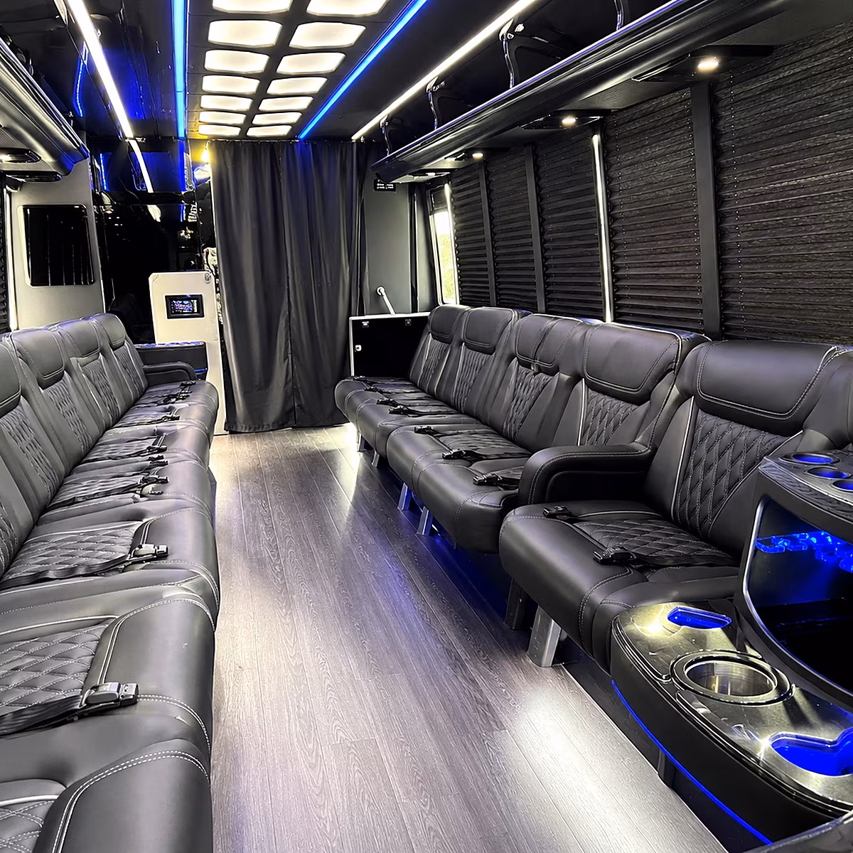 prom dinner and pre party bus rentals around edmond